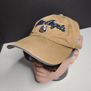 Blue Angels Air Show Network Beige Adjustable Strap Airware Hat F/A-18E U.S Navy
